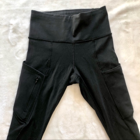 Athleta Black Leggings with Pockets Size XXS - Picture 11 of 11